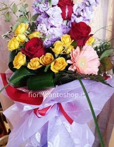 bouquet di fiori misti